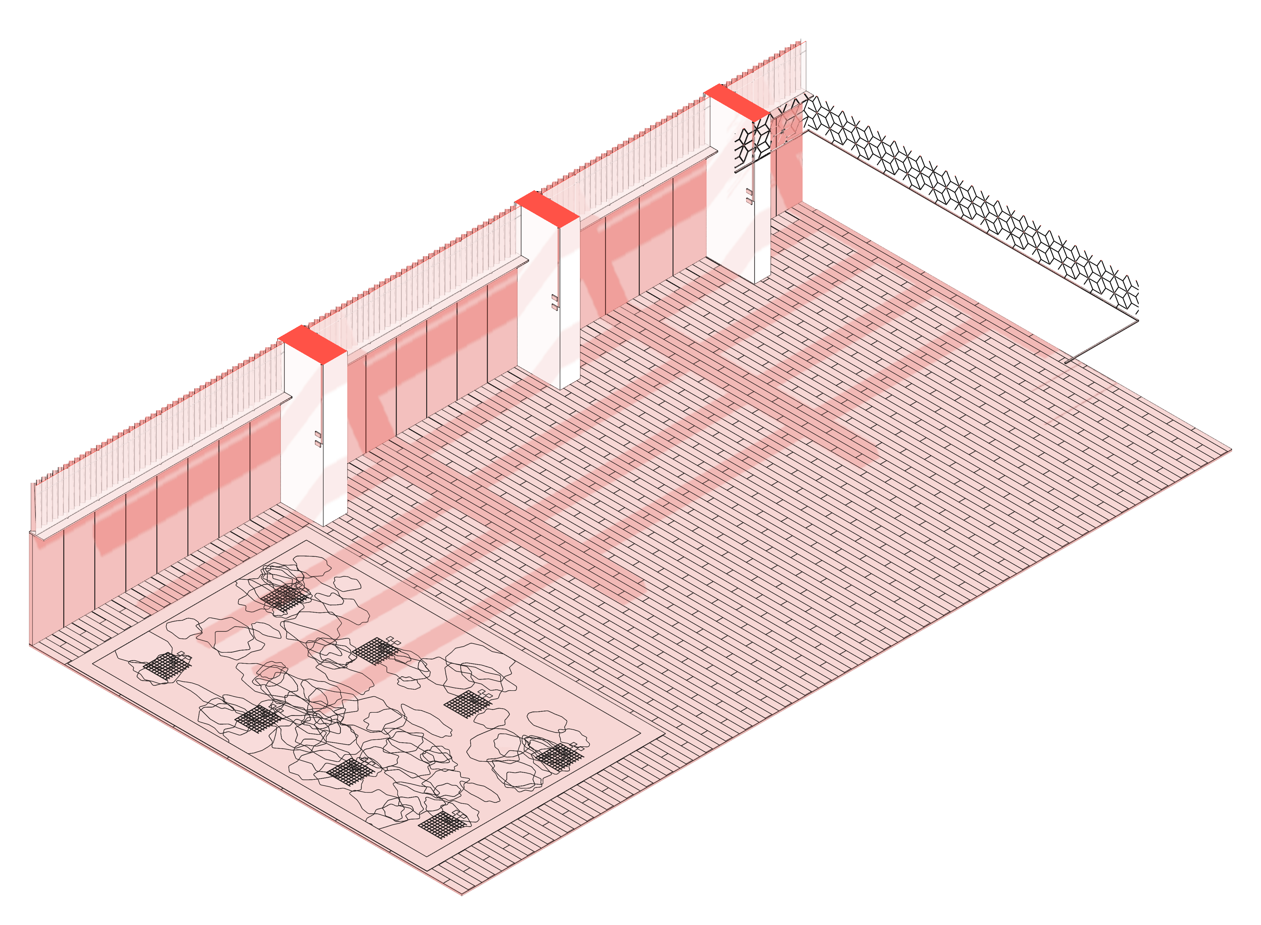Restaurant architecture layer